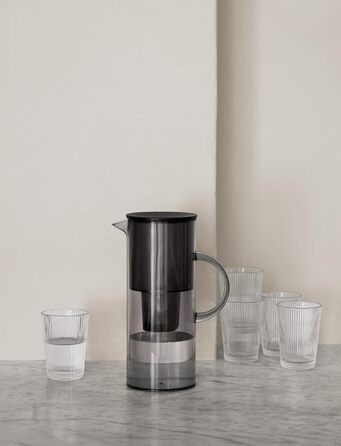 Фильтр-кувшин для воды с картриджами фильтром 2 л серый STELTON