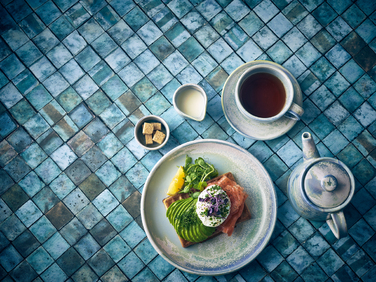 Соусник 6.2*h 3.5 см, 45 мл, блакитний, Terra Porcelain Seafoam, GenWare