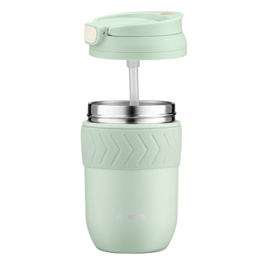 ARDESTO Термокухоль Cosy 400 мл, нержавіюча сталь, зелений