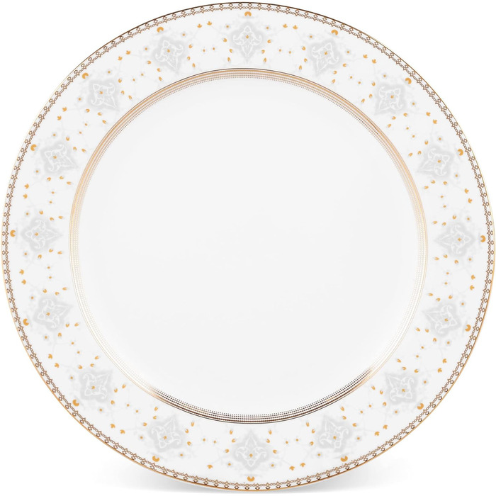 Столовий сервіз на 6 персон, 20 предметів, білий/сріблястий OSAKA MULTI CASA MEX