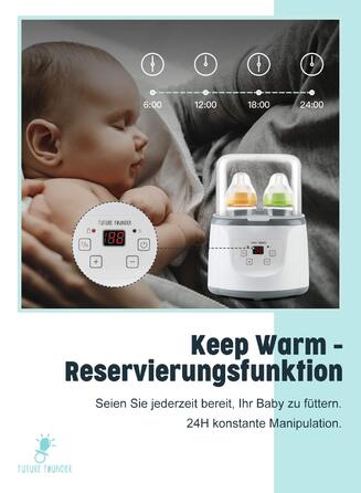 Подогреватель детских бутылочек 6 в 1 FUTURE FOUNDER