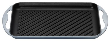 Сковорода гриль прямокутна 32 см, блакитний Le Creuset