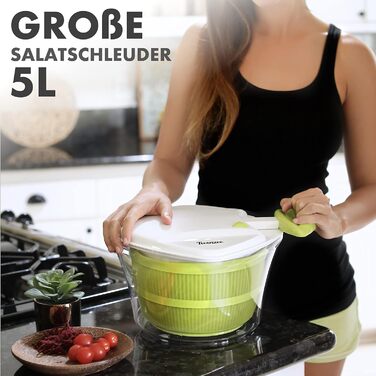 Спіннер для салату 5 л Twinzee