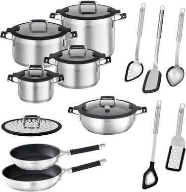 Набор кухонной посуды 18 предметов Silence Pro Rosle