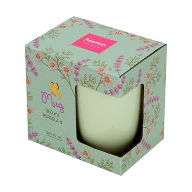 Кружка Fissman 360 мл фарфора (19196)