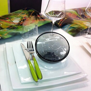 Креманка, 130 мл, Bubble anthracite, La Rochere