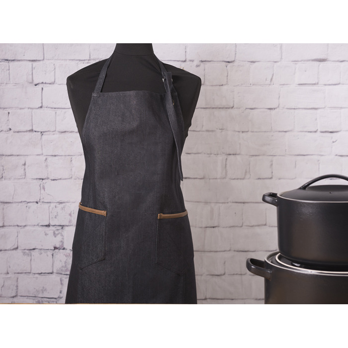 Фартук CreativeTops Cuisine, хлопок, черный