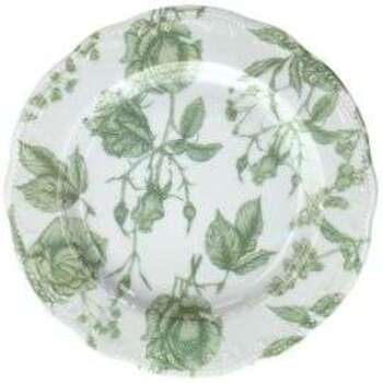 Тарілка мілка Tognana Vecchio Vienna 22 см green roses VW002218620