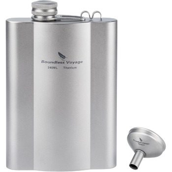 Ультралегка маленька колба для лікеру 240 мл. iBasingo