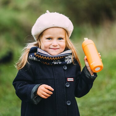 Термос дитячий для чаю Fissman 280 мл Морквина (9759)