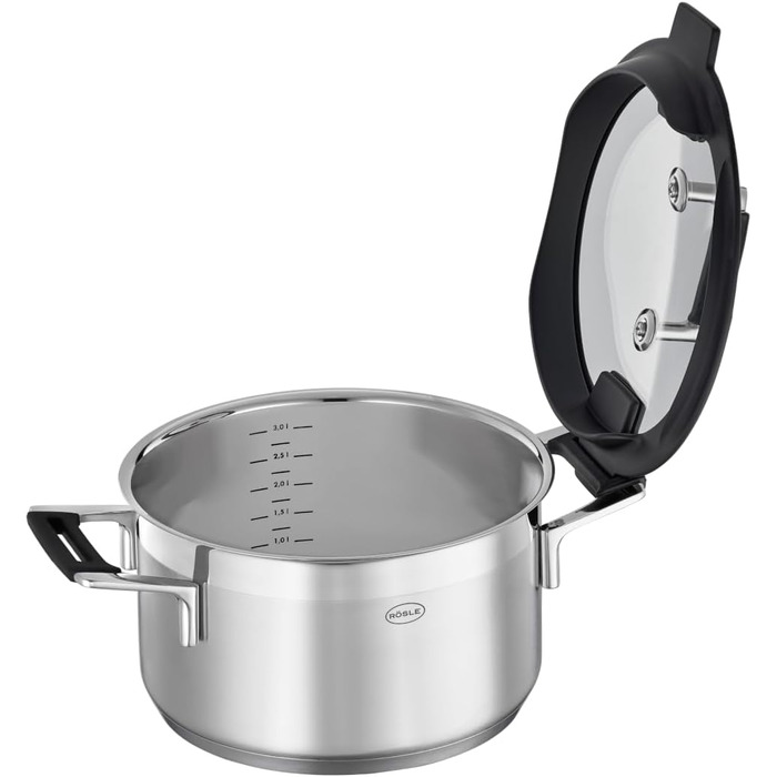 Каструля 24 см з кришкою Silence Pro Rosle