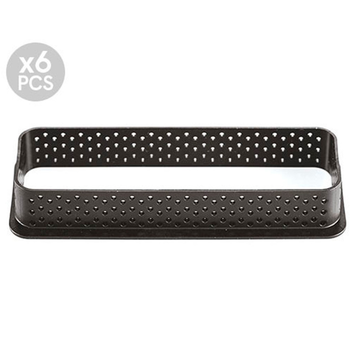 TARTE RING RECTANGULAR 120X35 H20 MM Пластикові кільця прямокутні 6 шт.