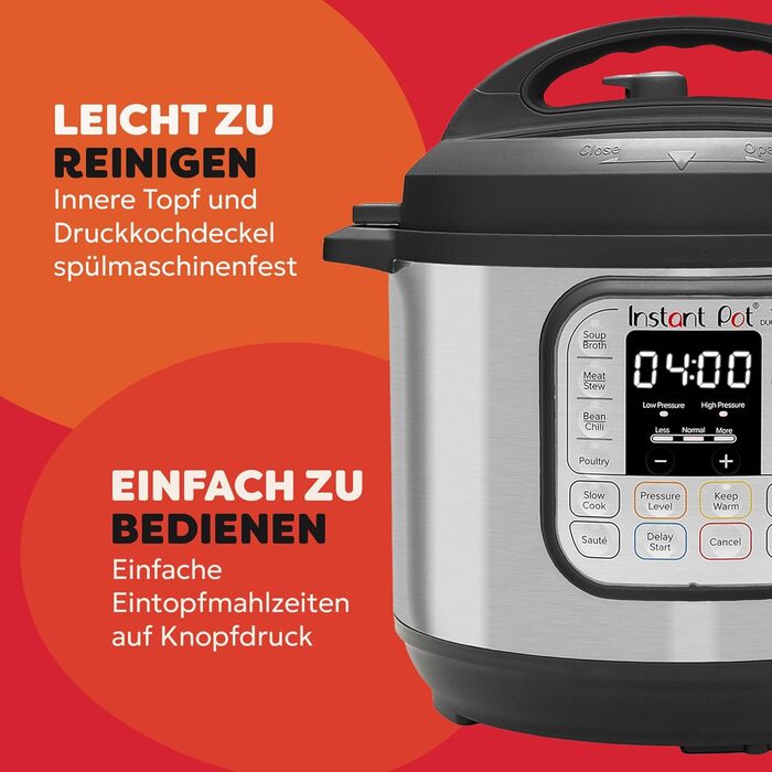 Электрическая мультиварка 5,7 л 1000 Вт Instant Pot