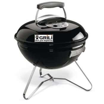 Вугільний гриль, чорний Smokey Joe Weber