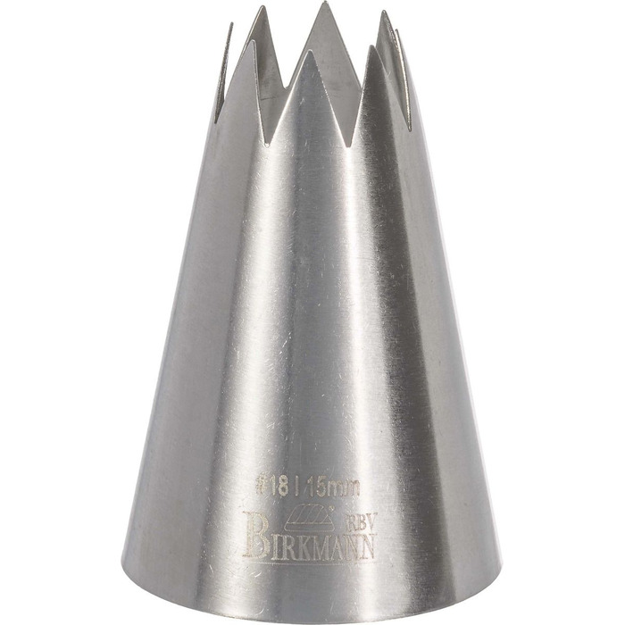 Насадка для крему, 1,5 см, # 18 RBV Birkmann