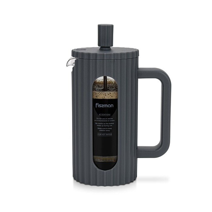 Заварочный чайник Fissman с поршнем 350 мл стеклянная колба (9147)