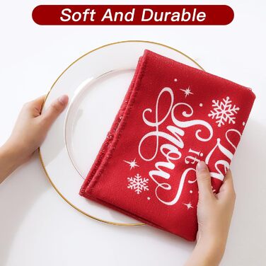 Набір з 2 різдвяних кухонних рушників 45 x 65 см, набір H Ohok