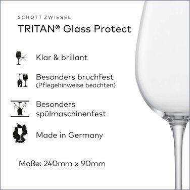 Келих для води/червоного вина 0,55 л, набір 6 предметів, Classico Schott Zwiesel