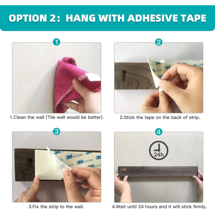 Дерев'яна магнітна смуга для ножів 40 см FINDKING