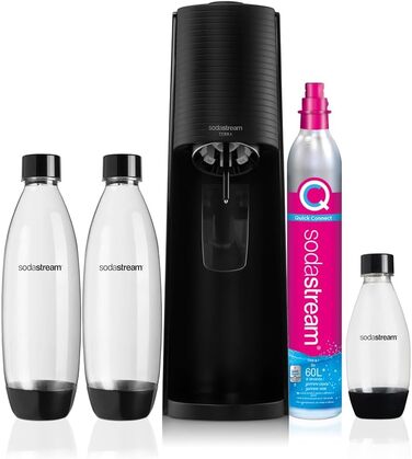 Набір для газування води, 5 предметів, чорний Terra SodaStream