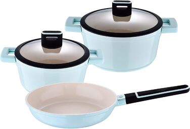 Набір кухонного посуду, 5 предметів, блакитний Cosy San Ignacio