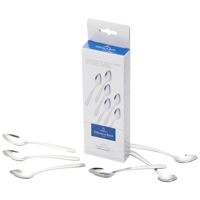 Чайна ложка 142 мм, набір 6 предметів Daily Line Villeroy & Boch