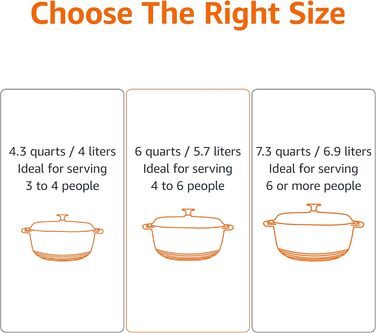 Круглая эмалированная чугунная форма для запекания 6.9 л Kitchen-Profi Basics