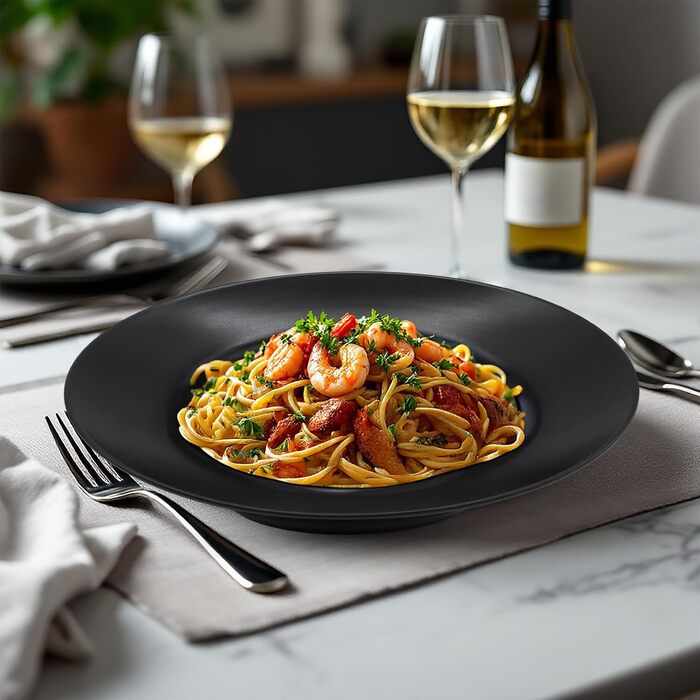 Тарілка для пасти 24 см 6 шт Spetebo