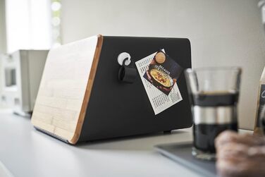 Хлібниця YAMAZAKI Tower, нержавіюча сталь, один розмір (чорний)