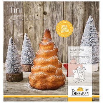 Форма для випічки у вигляді різдвяної ялинки двостороння, 19,5 x 10,5 x 20 см, RBV Birkmann