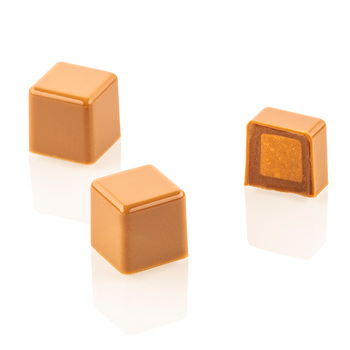 CH029 - KIT CUBO 01 Набір форм для праліне 21x21 h 20,5 мм (8,5 мл x 24), силік. форма 13x13 h14 мм