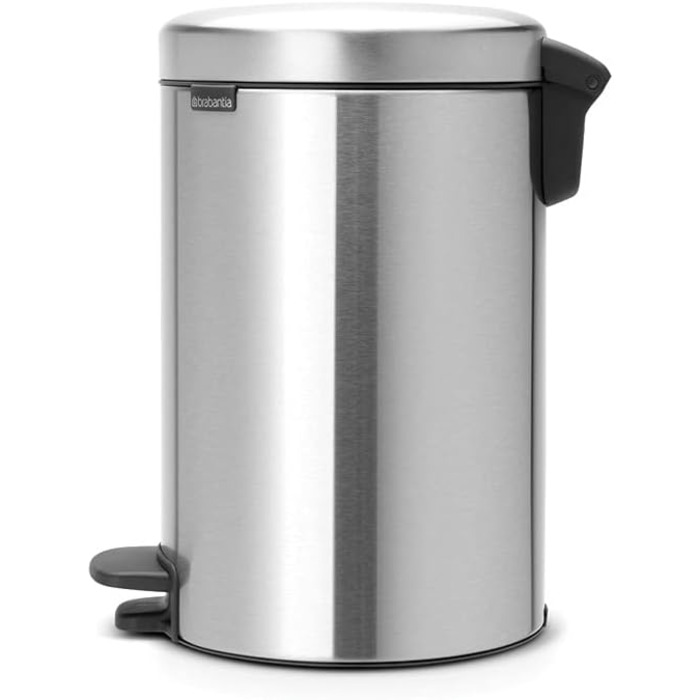 Сміттєвий бак з педаллю 12 л безшумний сталевий матовий NewIcon Brabantia