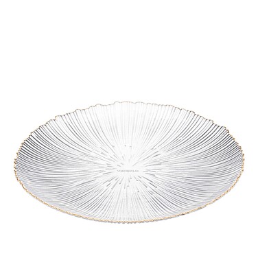 ARDESTO Тарелка Mallow, 21см, стекло, прозрачный