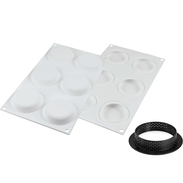 KIT TARTE RING ROUND D80 MM Форма из резины