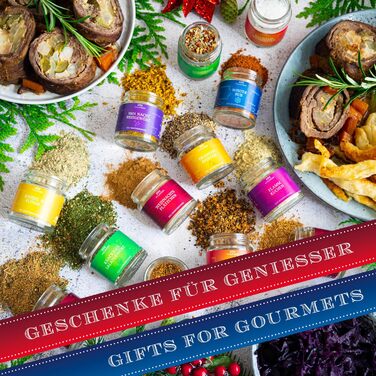 Набір із 24 спецій в подарунковій упаковці у вигляді адвент-календаря Hallingers