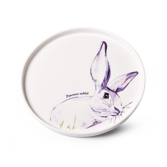 Тарілка Fissman PROVENCE RABBIT 20 см см порцеляна (13952)
