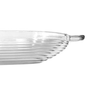 Блюдо для десертів La Rochere BALI, овальне, скло, 25 х 8 х 3 см