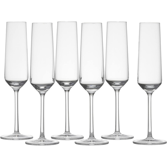 Набор бокалов для шампанского 0,21 л, 6 предметов Pure Schott Zwiesel