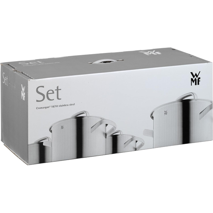Набір каструль з 5 предметів, нержавіюча сталь WMF