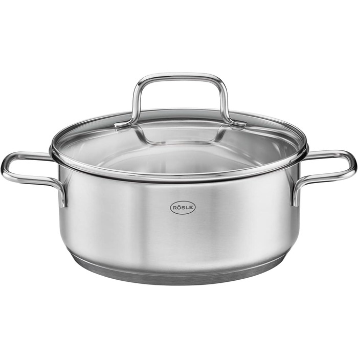 Жаровня 20 см із кришкою Basic Line Rosle