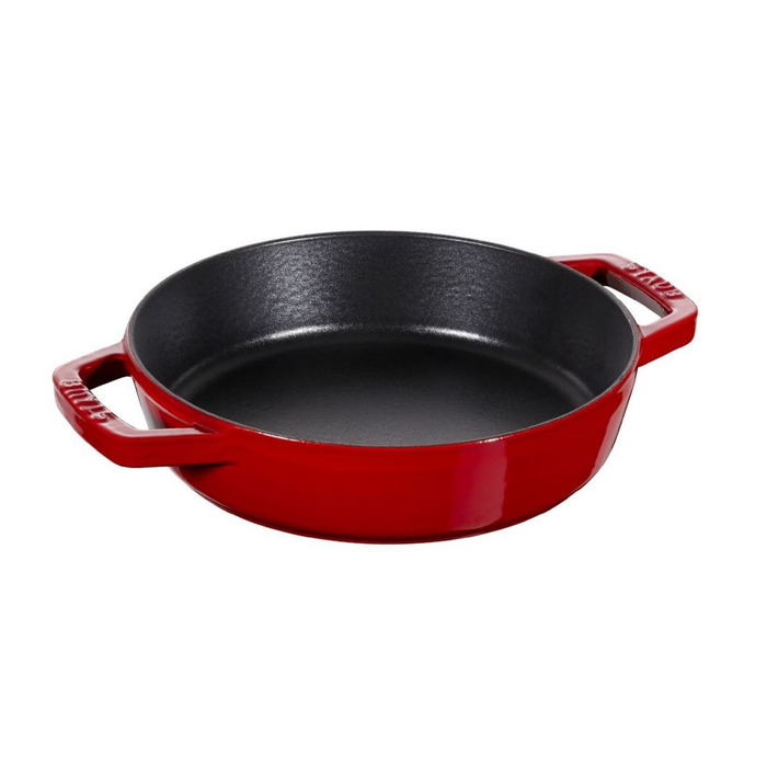 Сковорода кругла 20 см, з двома ручками, вишнева Staub