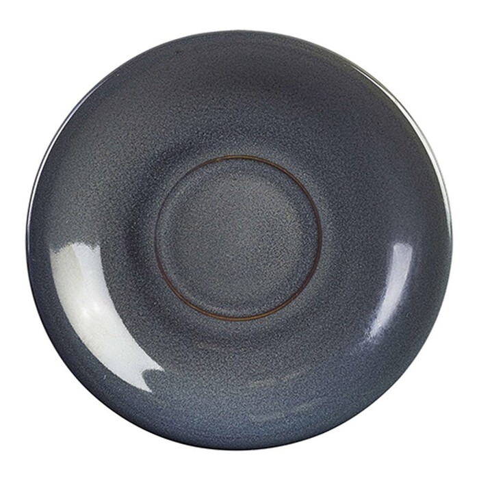 Блюдце голубое 15 см, Terra Stoneware Rustic, GenWare