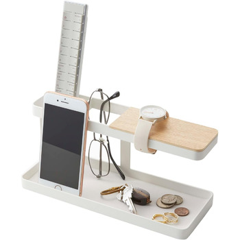 Органайзер для столу, сталевий, один розмір (білий) Vialex