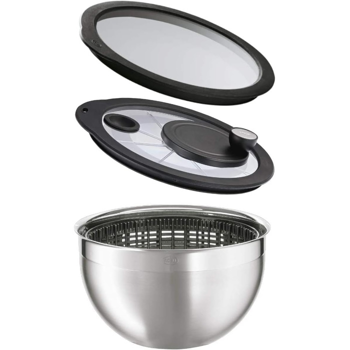 Спіннер для салату 24 см, 5,4 л.