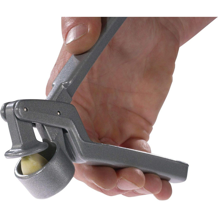 Чесночный пресс Westmark - Premium Graphite Edition - вкл. чистящий элемент - не требует очистки - для чеснока, имбиря и Ко - меньше усилий (Novapress)