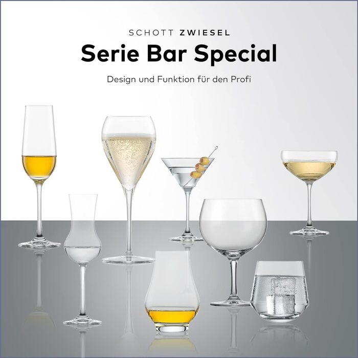 Набір із 6 келихів для коктейлів з круглим дном, Bar Special Schott Zwiesel