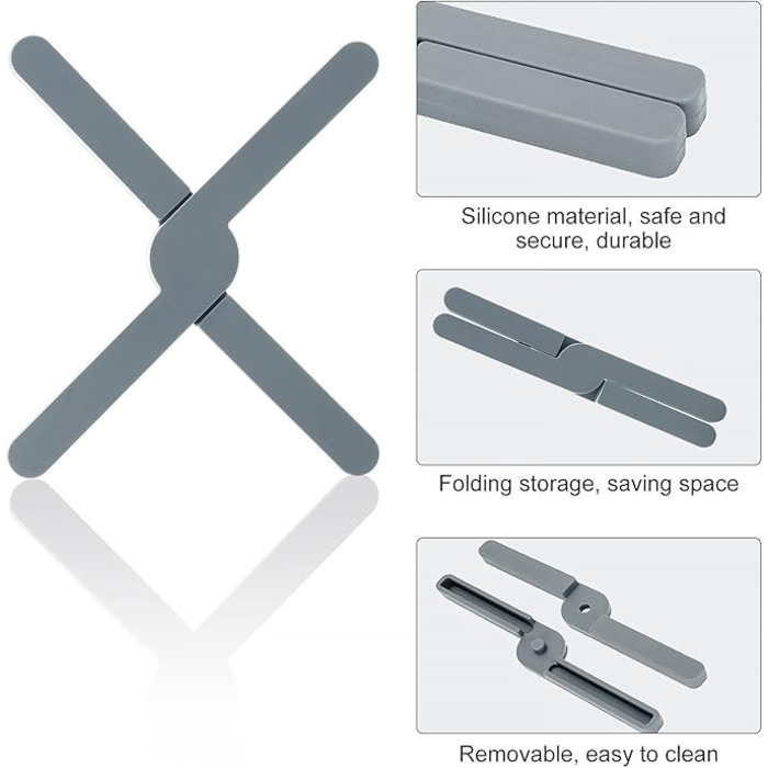 Силіконові підставки для каструль 4 предмети EXLECO
