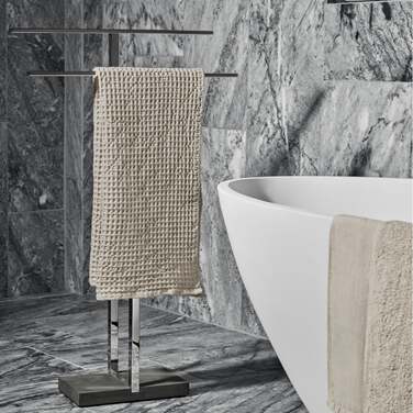 Вафельний рушник для лазні 70 х 140 см Moonbeam Caro Blomus