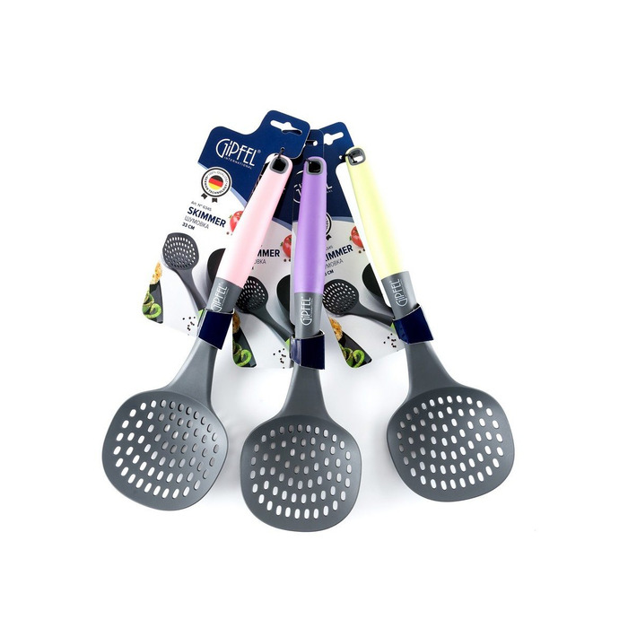 GIPFEL Шумівка 33 см. Колір ручки: зелений, фіолетовий, рожевий (, нейлон, ручка: PP TPR) 6345 GIPFEL