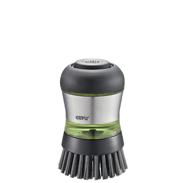 Щетка для мытья посуды с дозатором, черная Swift Gefu